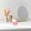 Heart-Shaped Dual-Layer Jewelry Box with Mirror (2 pcs) 5