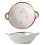Rustic Porcelain Pasta Bowl with Double Handles – 19cm 3