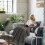 Grey Cotton Throw Blanket 70 x 100 cm 4