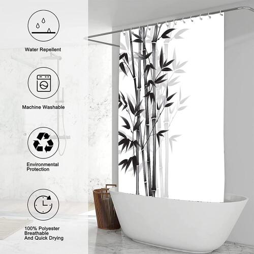 Polyester Shower Curtain 72 x 84 in 2