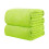 Nayueo Solid Flannel Blanket Green Coral Velvet 1pc 3