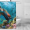 Sea Turtle Shower Curtain Polyester 60x72 in 4