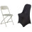 Black Spandex Folding Chair Covers – Pack of 6 4