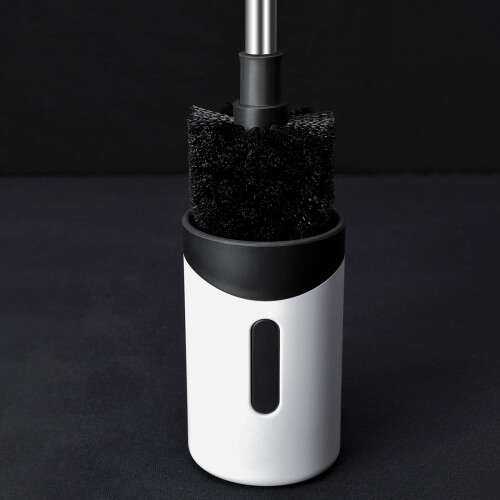 Toilet Brush and Holder Set – Deep Clean, White 2
