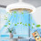 Ventilatore da soffitto senza pale con luce integrata e telecomando, 25 cm 2