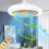Ventilatore da soffitto senza pale con luce integrata e telecomando, 25 cm 4