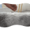 Light Pink Bathroom Rug Set with 3D Edging and Non-Slip 3