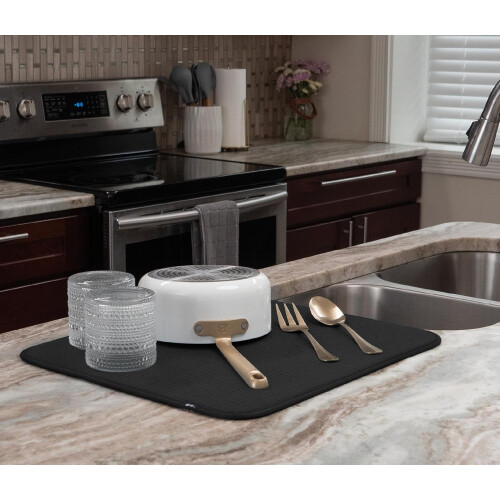 Microfiber Dish Drying Mat 16 x 18 in 1