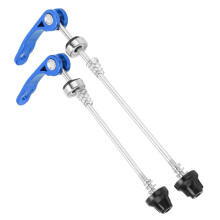 2 piezas 145 mm delantero 185 mm trasero cierre rápido azul