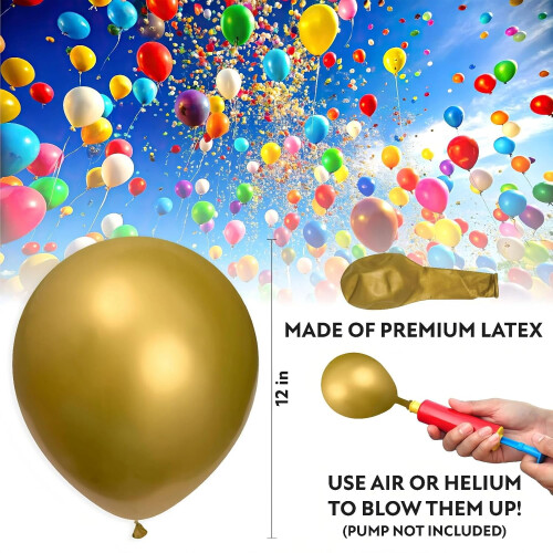 30pcs Red Navy White 12in Latex Balloons 1