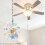 Crystal Flower Ceiling Fan Pull Chain Pack of 2 4