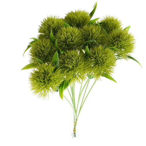Artificial Dandelion Stems Green 10 Pack 1