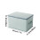 Fabric Wardrobe Storage Box with Lid, Foldable, Small, 1pc 3