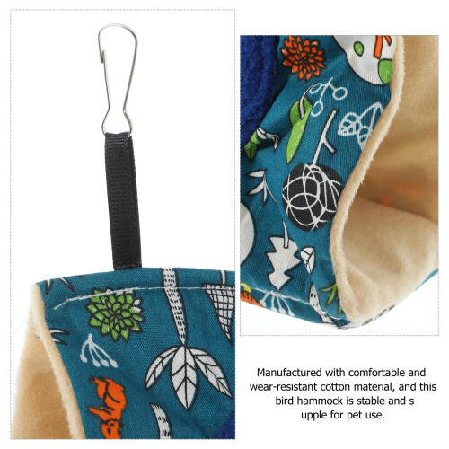 Cotton Hanging Bird Hammock for Small Birds 2