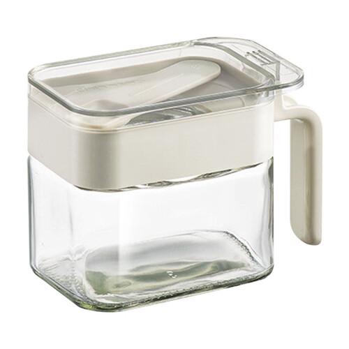 4-Grid Acrylic Spice Box with Lid, Countertop Storage 1