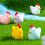 12pcs Mini Chicken Resin Figurines for Micro Gardens 4