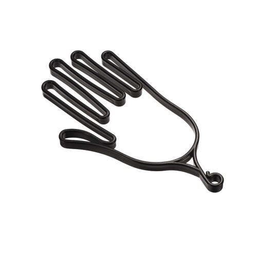 Civière de gants de Golf ventilée, 2 pièces, avec mousqueton, 1