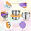 Stainless Steel Condiment Cups with Silicone Lids – 4