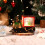 Christmas Train Snow Globe Lantern with Santa Gift Box 4