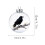 Crystal Bird Ornament for Christmas - Clear Keepsake 4