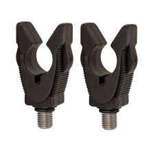 2lots Stability Enhances Grip Fishing Rod Holder Head-Black