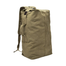 Vielseitiger Canvas-Rucksack mit Tragemöglichkeit für den-khaki
