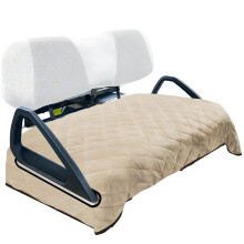 Zachte antislip golfkar-zithanddoek voor de meeste 2-zits-khaki