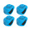 Durability Plastic Rod Storage Device Quickly-Blue 4 pack 1