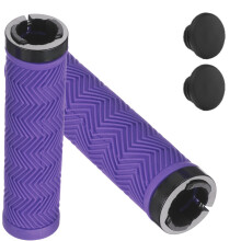 1 paar fietsen handvat hoes mouwen fietsen grip-Paars