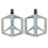 Plate-forme de pédales de vélo en Nylon avec Double-Gris 1