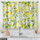 Lemon Kitchen Curtains Rustic Tier 24 inch 2 Panels 1