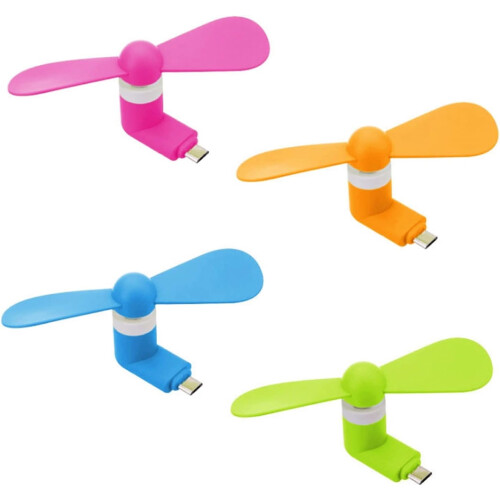 4er-Pack Mini-USB-C-Handylüfter für iPhone 16/15 & Android