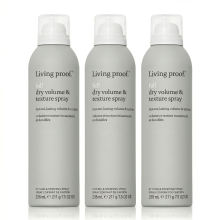 Living Proof Full Dry Volume & Texture Spray 7.5 Oz (Pack of 3)