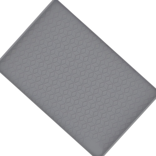 Practical Rubber Cabinet Pad Non Skid Shelf-86cmx56cm grey