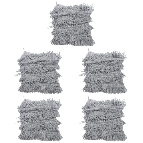 Bordure Frange Grise Résistante Pour Couture Décor DIY