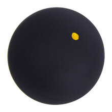 De Squash Compacte En Caoutchouc Noir Pour Jeux
