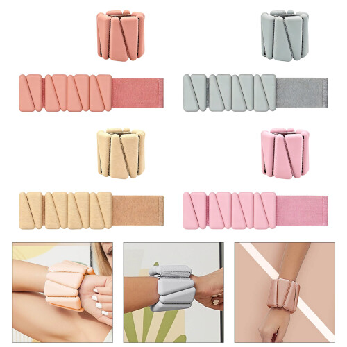 1 Pair Silicone Weights Resistance Tool for Full Body-Pink 2