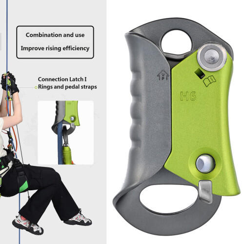 Quick Releases Lock Systems Rope Ascender for High Altitudes 1