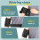 2Pieces Arm Compressions Sleeve Enhancing Support for-L Black 5