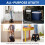 Folding Step Stool 15 Inch  Lightweight Heavy Duty Strong Plastic Stool With Easy Carry Handle Portable Footstool 7