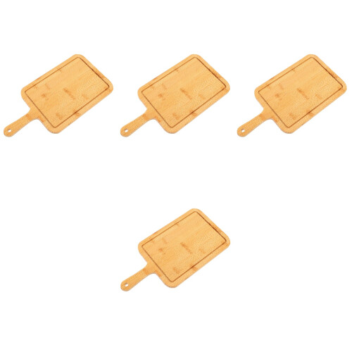 4Pièces Découpe Service Bois Usage Maison