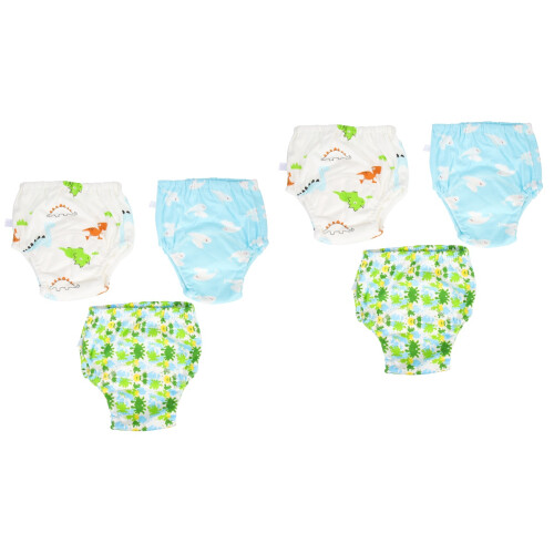6Pièces Couches Bain Bébé Durables Multicolores Confortables
