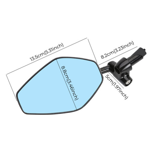 Bicycles Rear View Mirror Wide Ranges Back Sight 360 Degree 2