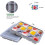 2-Pack Silicone Ice Cube Trays with Lids 2