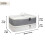 PU-Tragetasche für Styler, 2 separate Abschnitte,-Weiß 6