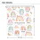Rainbow Shower Curtain 72x72 in Polyester 5