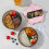 Mikrowellengeeignete Bento-Box mit Besteck, 3 Fächer 5