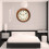 DESIGNICE Wall Clock – Vintage European Style, Silent 4