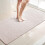 Tapete de Banho Antiderrapante de PVC com Bucha Vegetal 47x16 polegadas 1