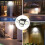 4-Head Solar Security Light 3000LM 278 LED 2-Pack 3